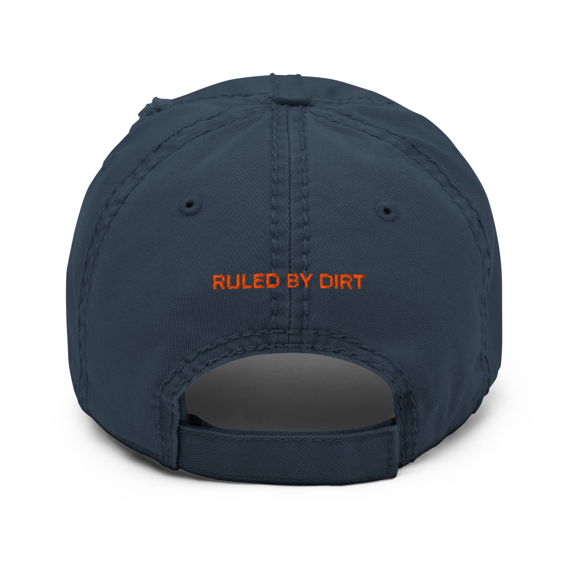 "Ruled By Dirt" Distressed Dad Hat